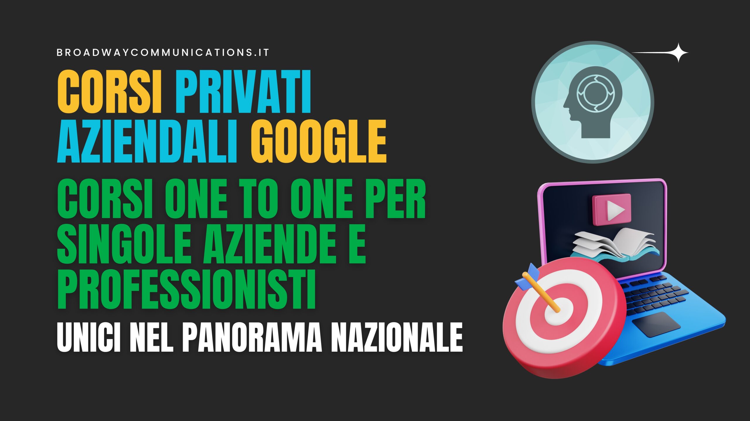 CORSI AZIENDALI DIGITAL MARKETING GOOGLE PRIVATI