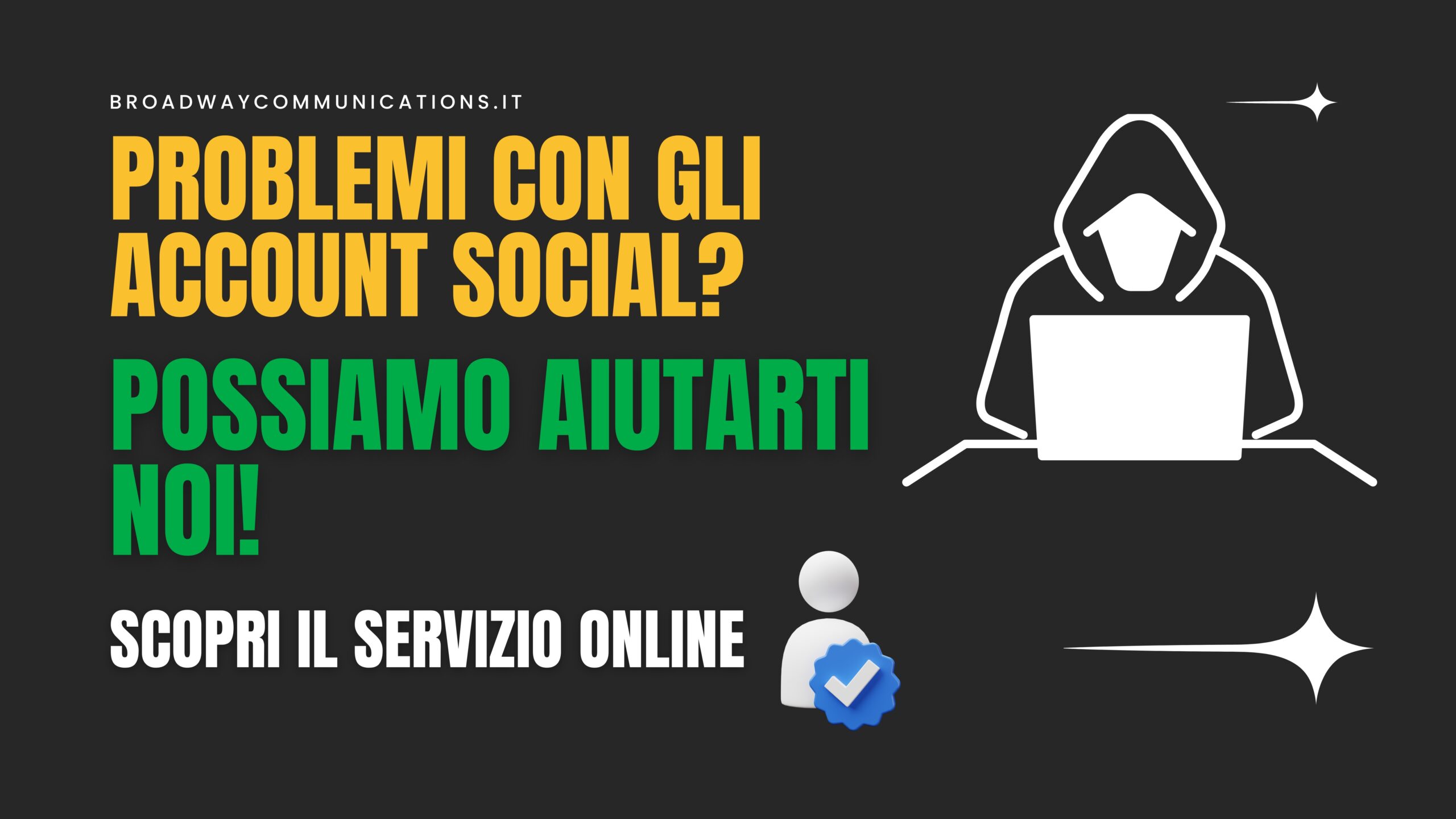 problemi social recupero account hackerati o disabilitati